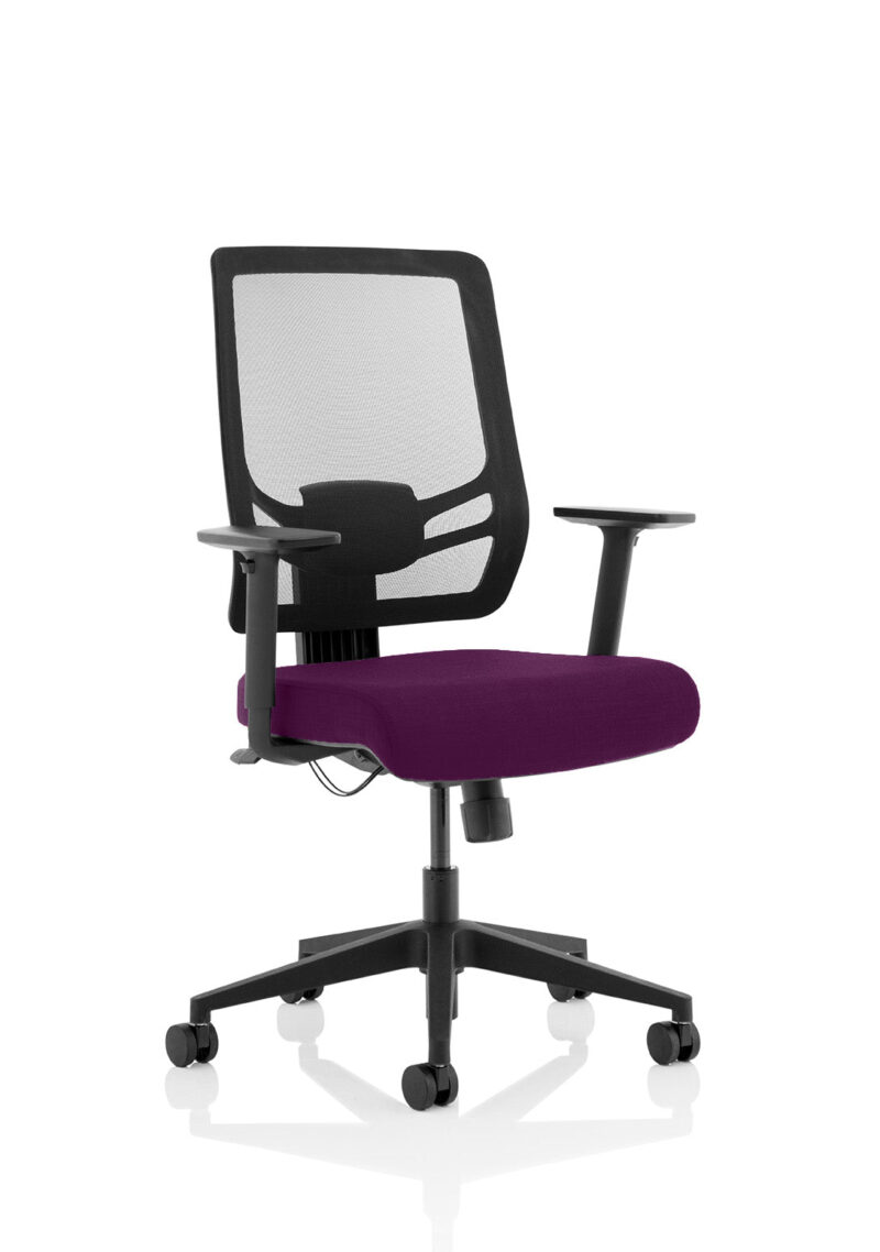 Ergo Twist High Mesh Back Task Operator Office Chair with Arms - Image 50