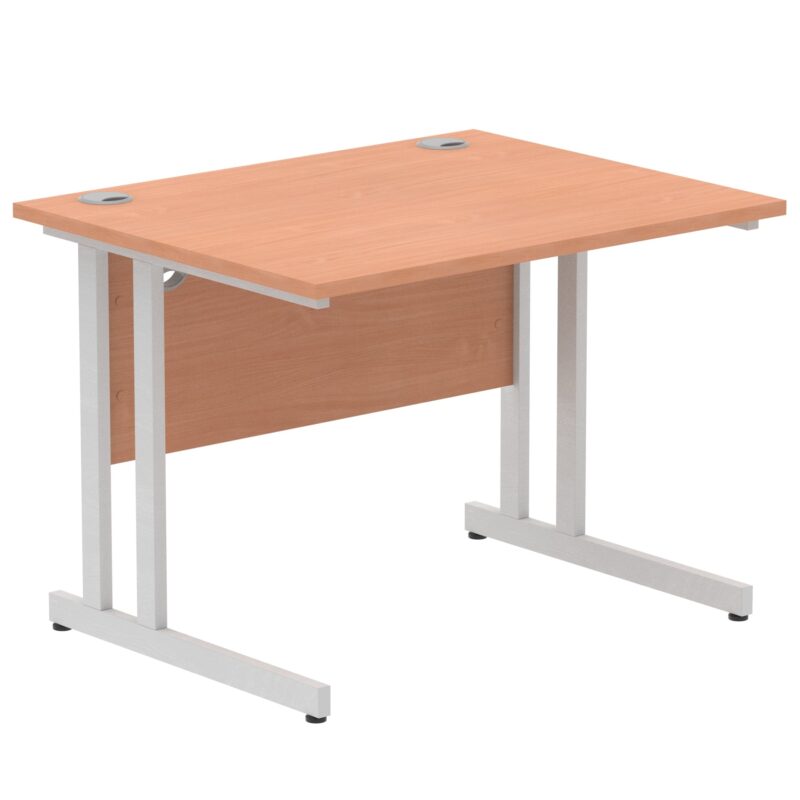 Impulse 1000mm Straight Desk Cantilever Leg - Image 37