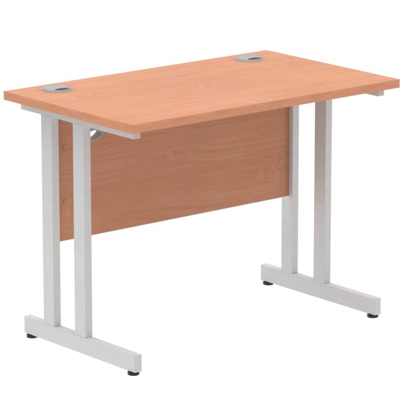 Impulse 1000mm Slimline Desk Cantilever Leg - Image 32