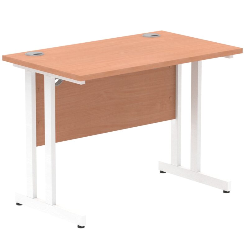 Impulse 1000mm Slimline Desk Cantilever Leg - Image 39