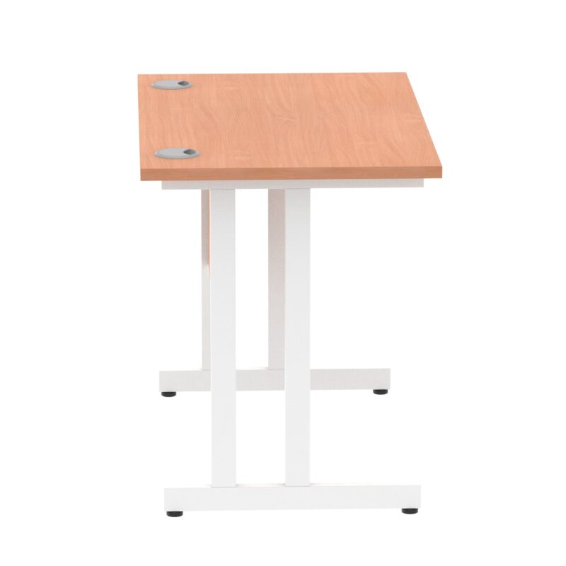 Impulse 1000mm Slimline Desk Cantilever Leg - Image 40