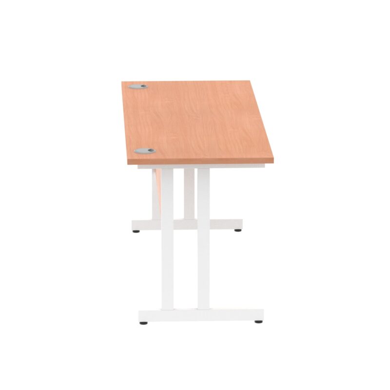 Impulse 1600mm Slimline Desk Cantilever Leg - Image 36