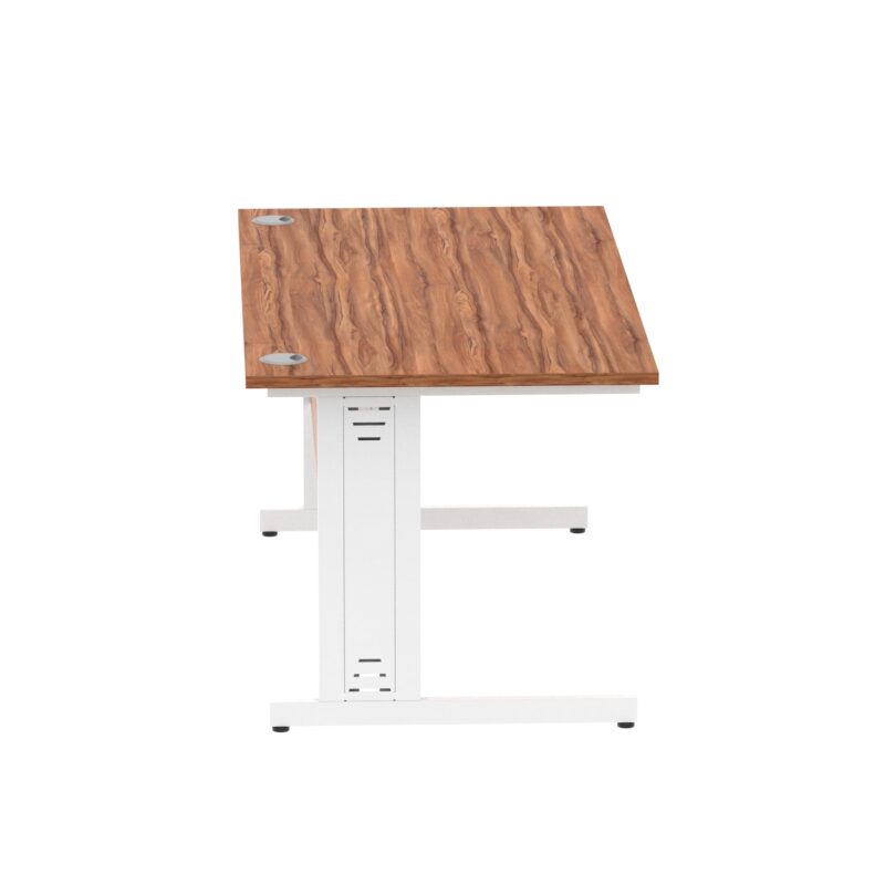 Impulse 1600mm Straight Desk Cable Managed Leg - Image 71
