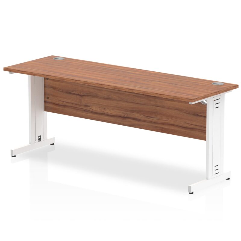 Impulse 1800mm Slimline Desk Cable Managed Leg - Image 10