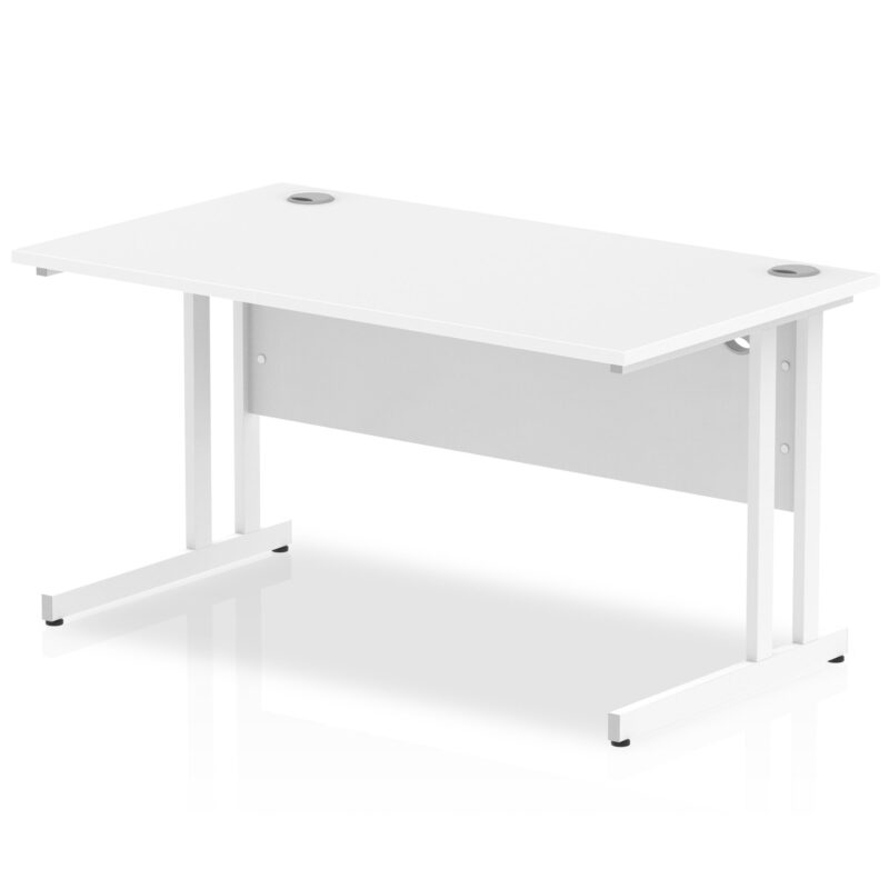 Impulse 1400mm Straight Desk Cantilever Leg - Image 17