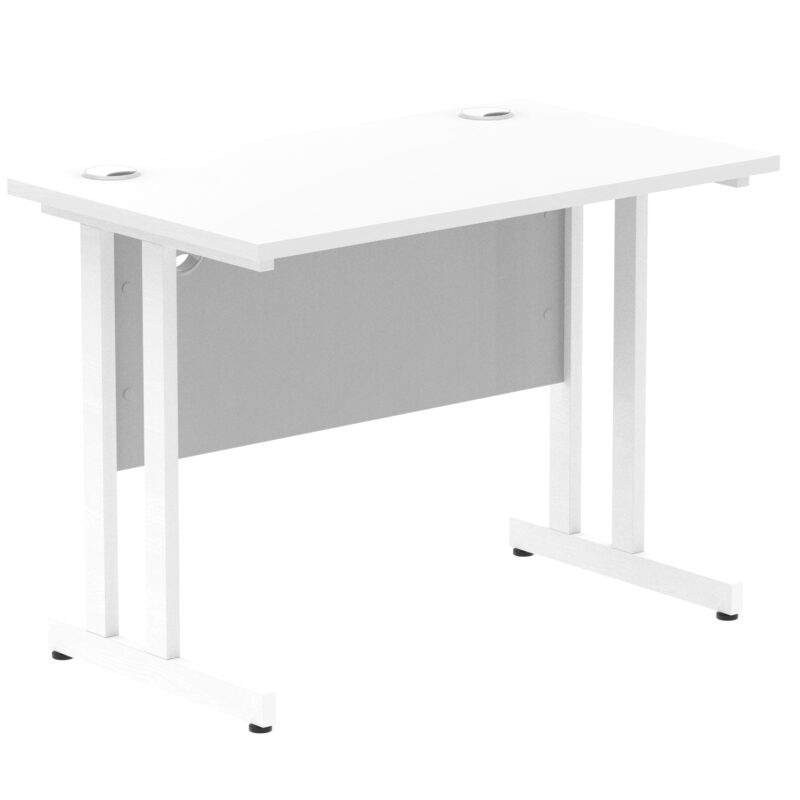 Impulse 1000mm Slimline Desk Cantilever Leg - Image 67