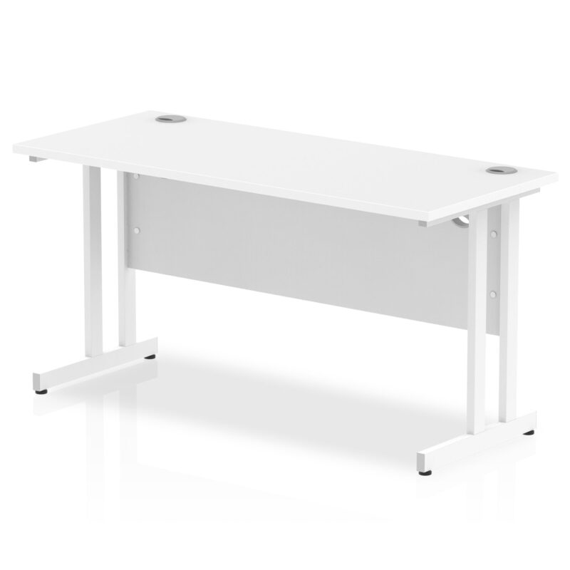 Impulse 1400mm Slimline Desk Cantilever Leg - Image 12