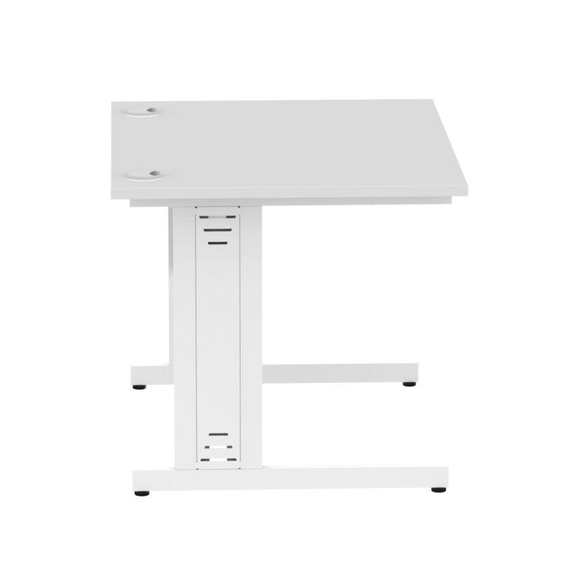Impulse 1000mm Straight Desk Cable Managed Leg - Image 84
