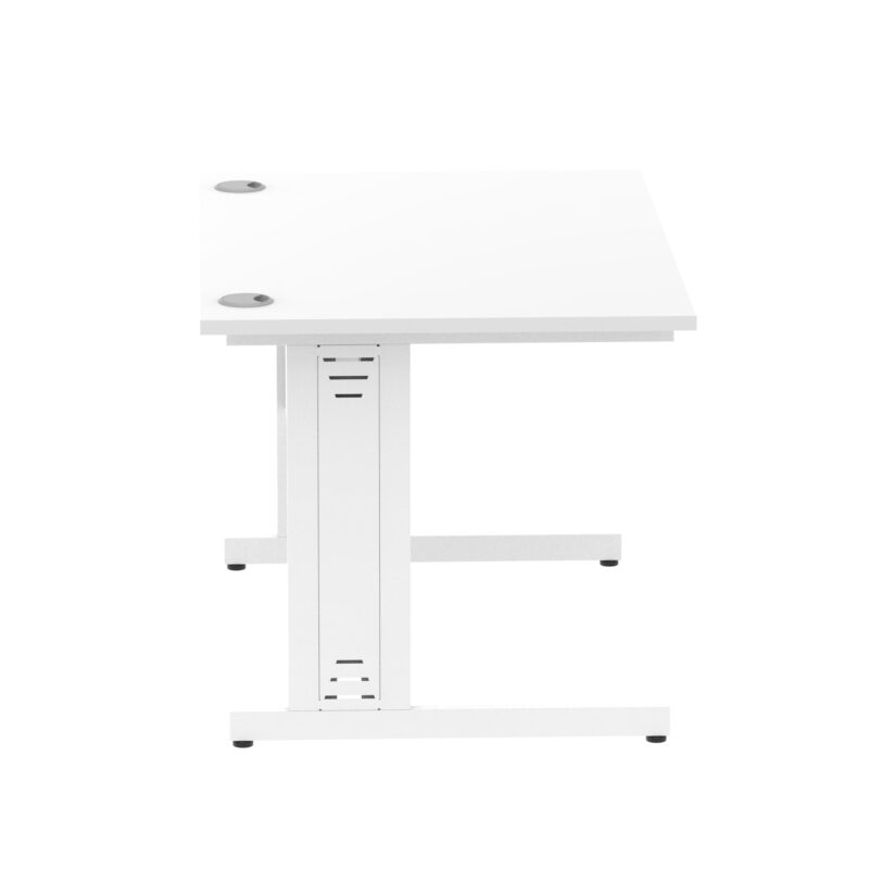 Impulse 1200mm Straight Desk Cable Managed Leg - Image 84