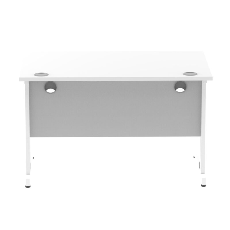 Impulse 1200mm Straight Desk Cable Managed Leg - Image 86
