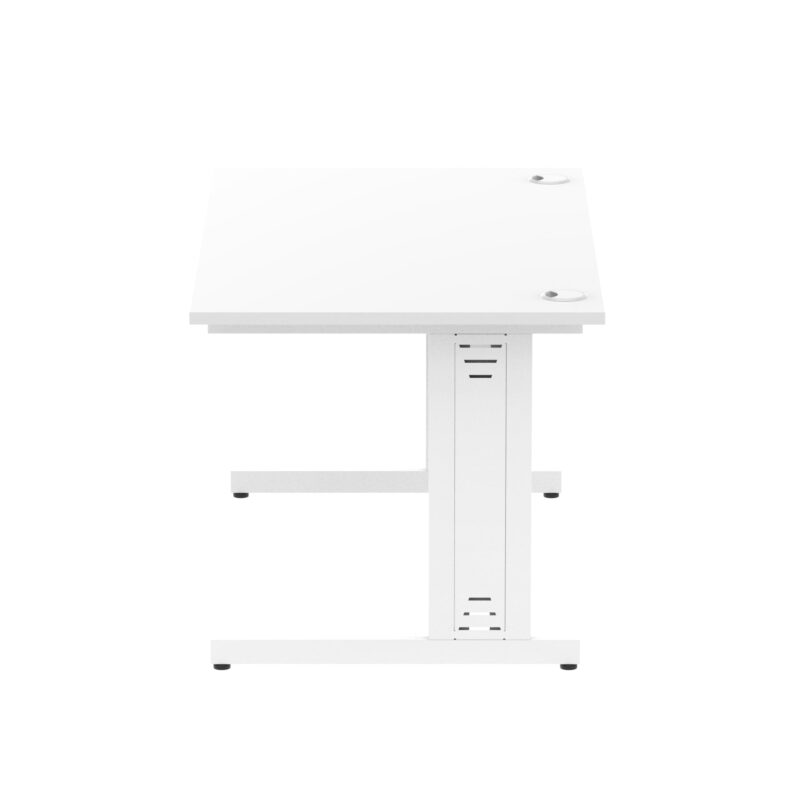 Impulse 1400mm Straight Desk Cable Managed Leg - Image 88