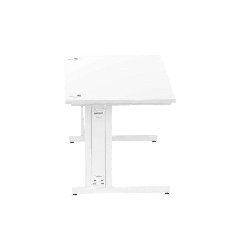 Impulse 1600mm Straight Desk Cable Managed Leg - Image 78