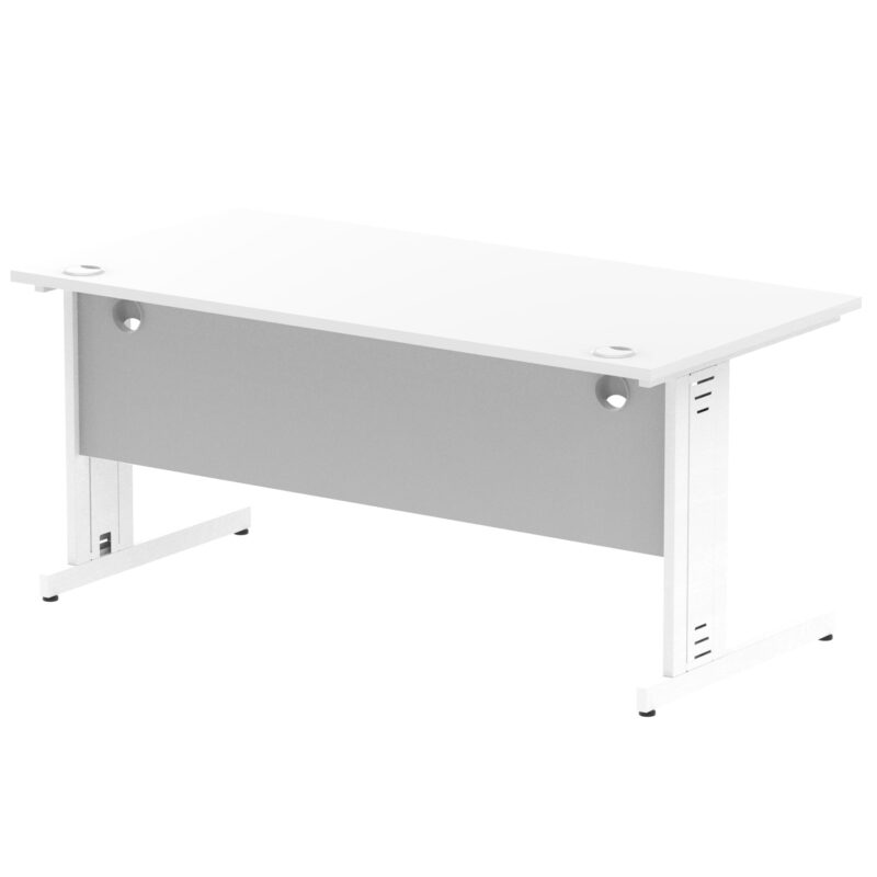 Impulse 1600mm Straight Desk Cable Managed Leg - Image 79