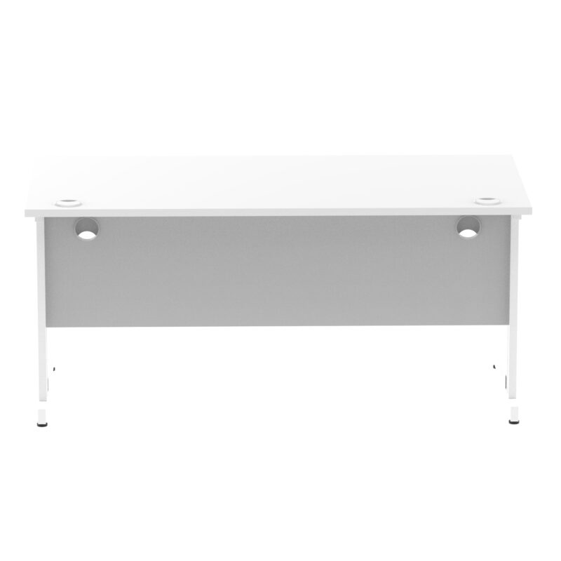 Impulse 1600mm Straight Desk Cable Managed Leg - Image 80