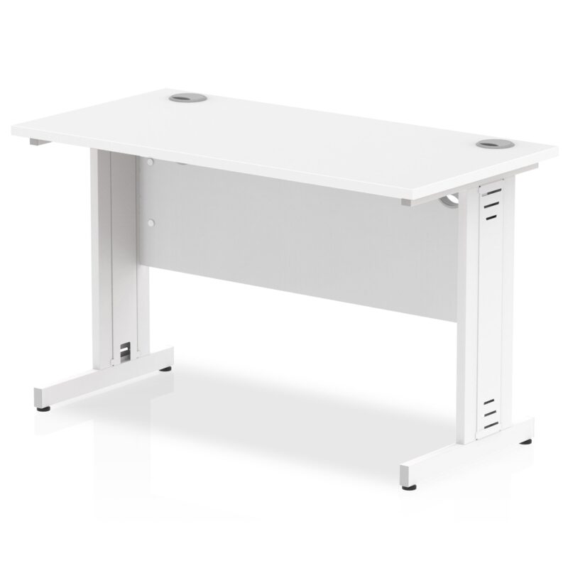 Impulse 1200mm Slimline Desk Cable Managed Leg - Image 12