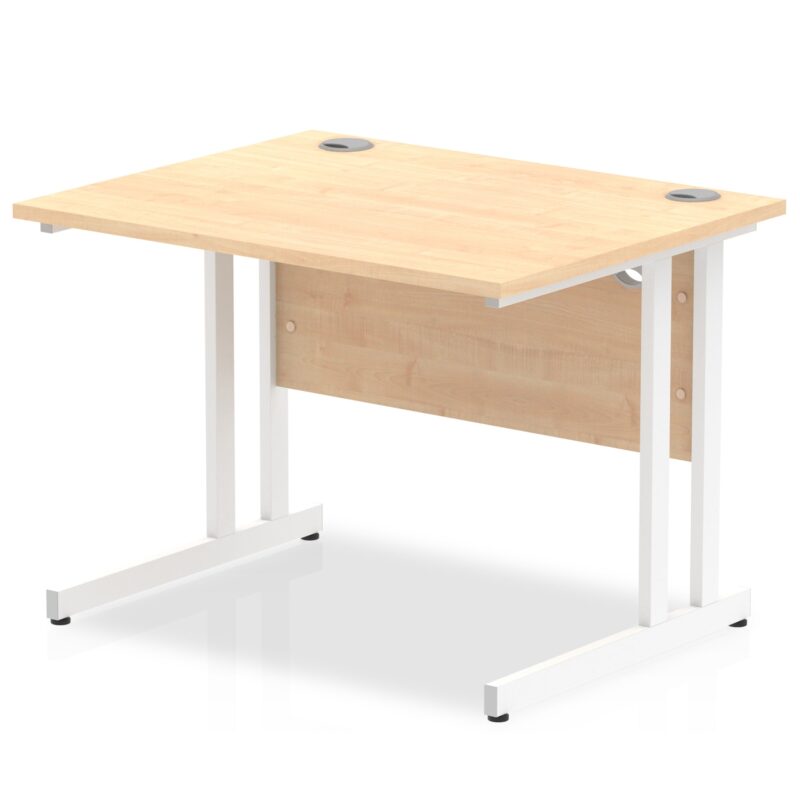 Impulse 1000mm Straight Desk Cantilever Leg - Image 9