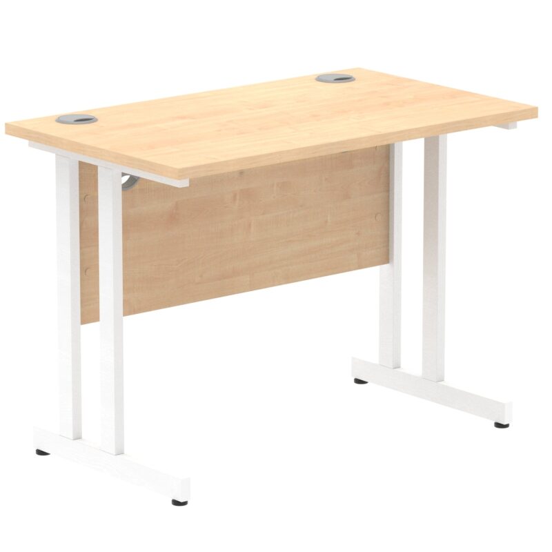Impulse 1000mm Slimline Desk Cantilever Leg - Image 81
