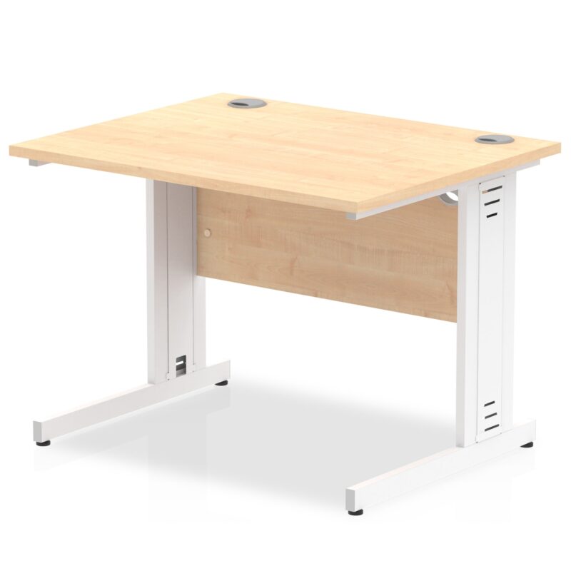 Impulse 1000mm Straight Desk Cable Managed Leg - Image 6