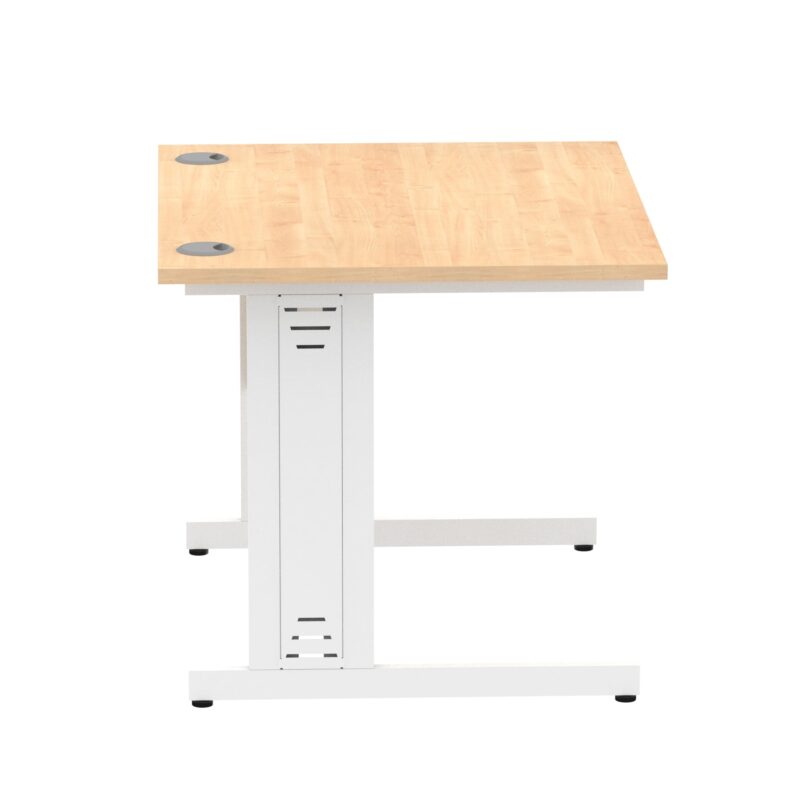 Impulse 1000mm Straight Desk Cable Managed Leg - Image 91