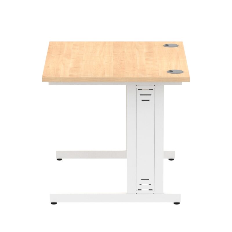 Impulse 1000mm Straight Desk Cable Managed Leg - Image 95