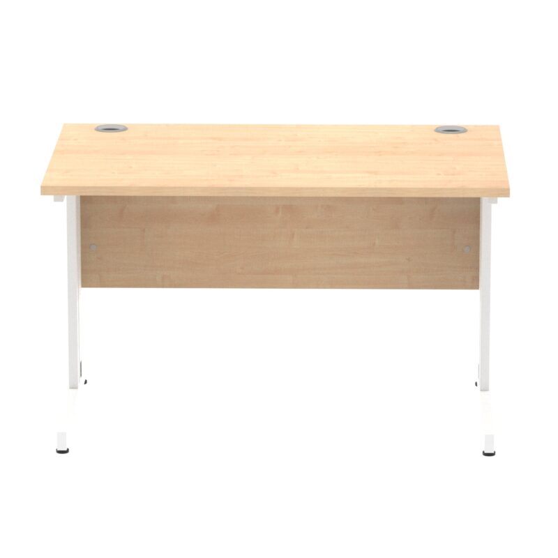 Impulse 1200mm Straight Desk Cable Managed Leg - Image 89
