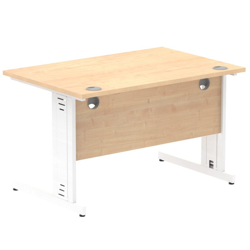 Impulse 1200mm Straight Desk Cable Managed Leg - Image 94