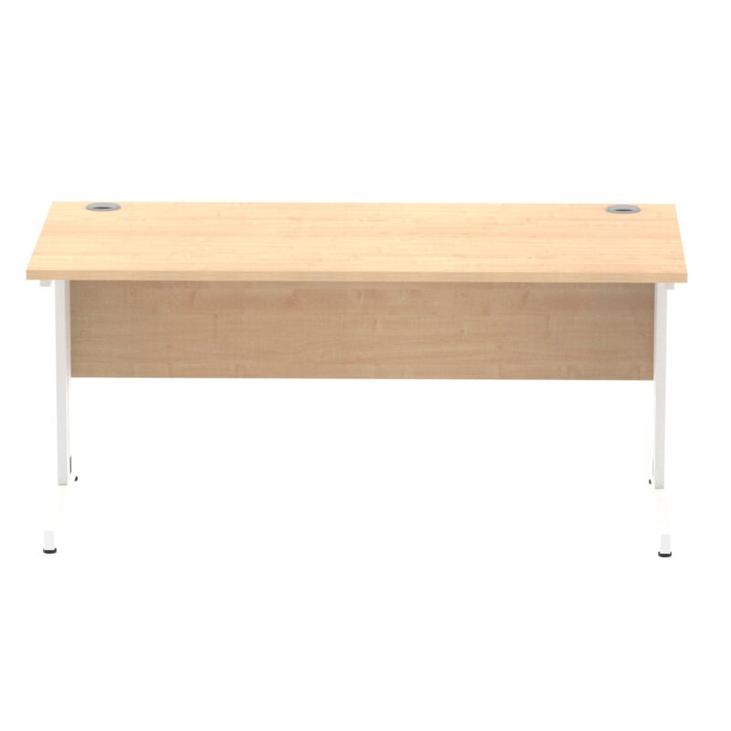 Impulse 1600mm Straight Desk Cable Managed Leg - Image 83