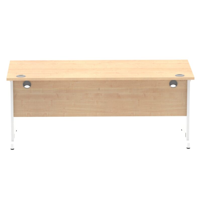 Impulse 1800mm Straight Desk Cable Managed Leg - Image 87