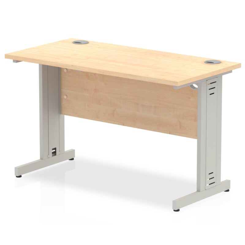 Impulse 1200mm Slimline Desk Cable Managed Leg - Image 5