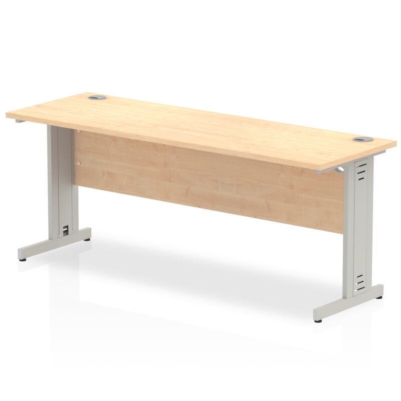 Impulse 1800mm Slimline Desk Cable Managed Leg - Image 5