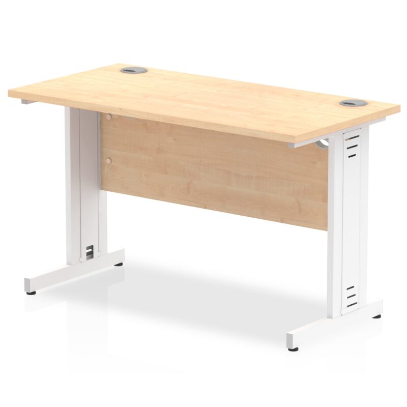 Impulse 1200mm Slimline Desk Cable Managed Leg - Image 6