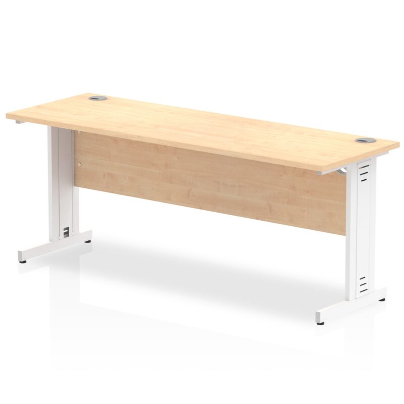 Impulse 1800mm Slimline Desk Cable Managed Leg - Image 6