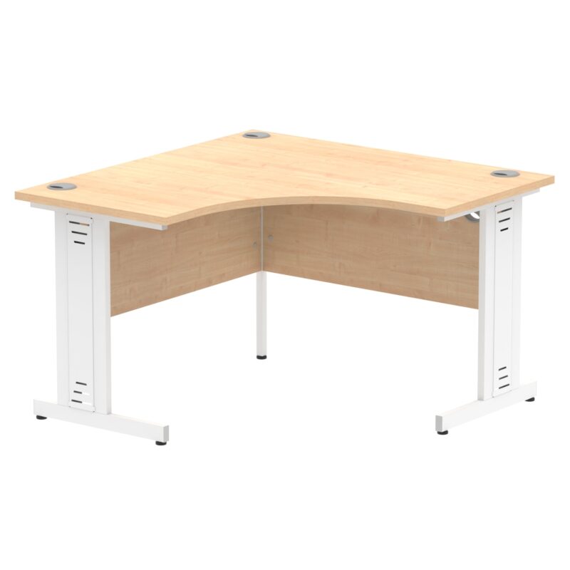 Impulse 1200mm Cable Managed Leg Corner Desk - Image 6