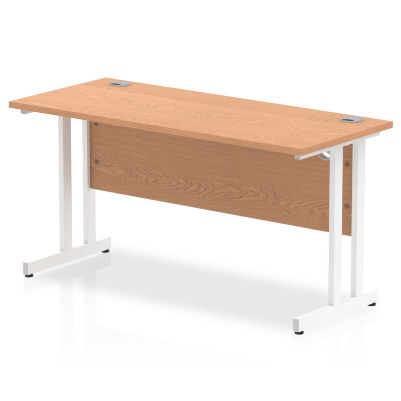 Impulse 1400mm Slimline Desk Cantilever Leg - Image 8