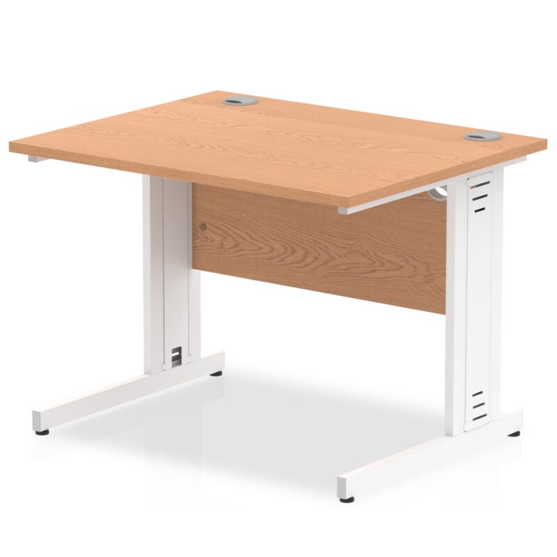 Impulse 1000mm Straight Desk Cable Managed Leg - Image 8