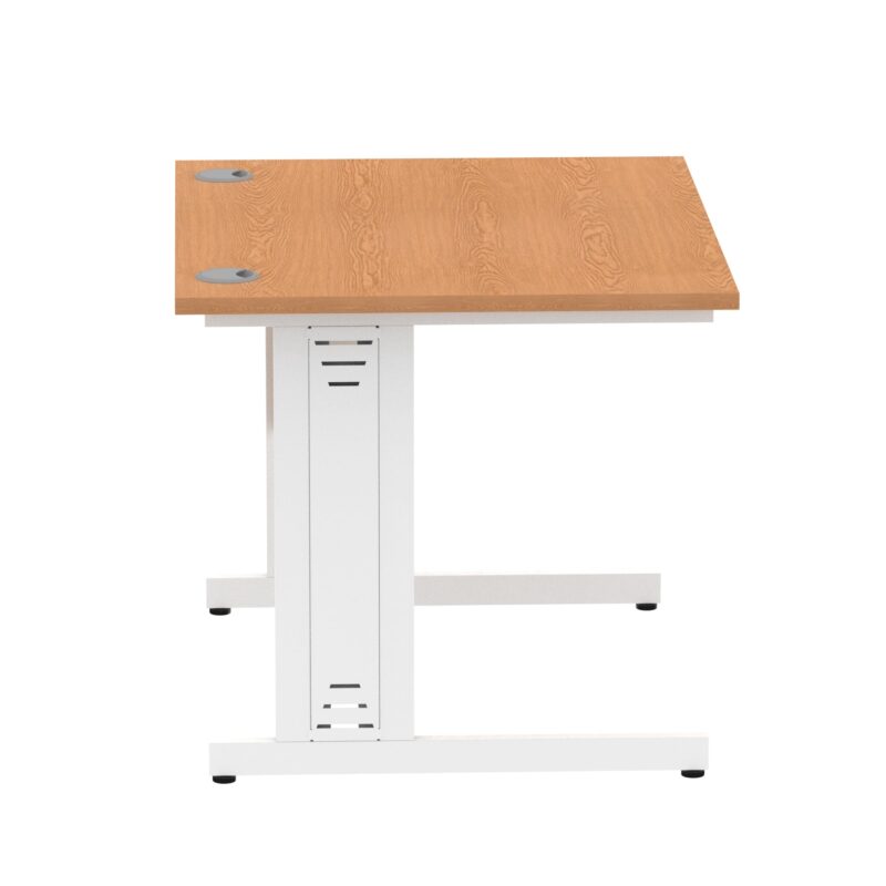 Impulse 1000mm Straight Desk Cable Managed Leg - Image 98