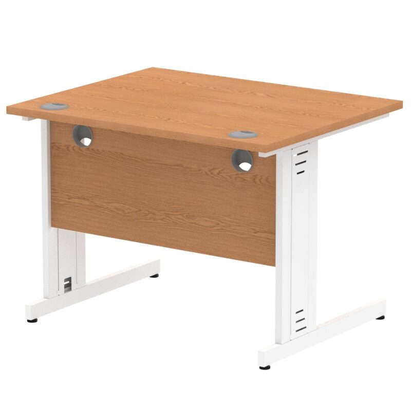 Impulse 1000mm Straight Desk Cable Managed Leg - Image 99