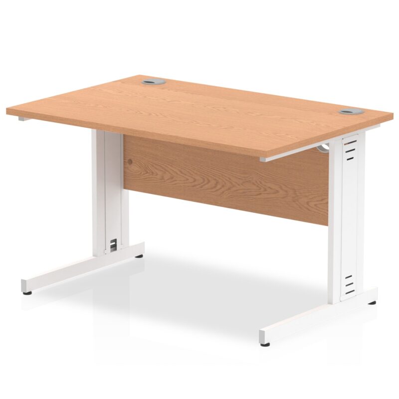 Impulse 1200mm Straight Desk Cable Managed Leg - Image 8