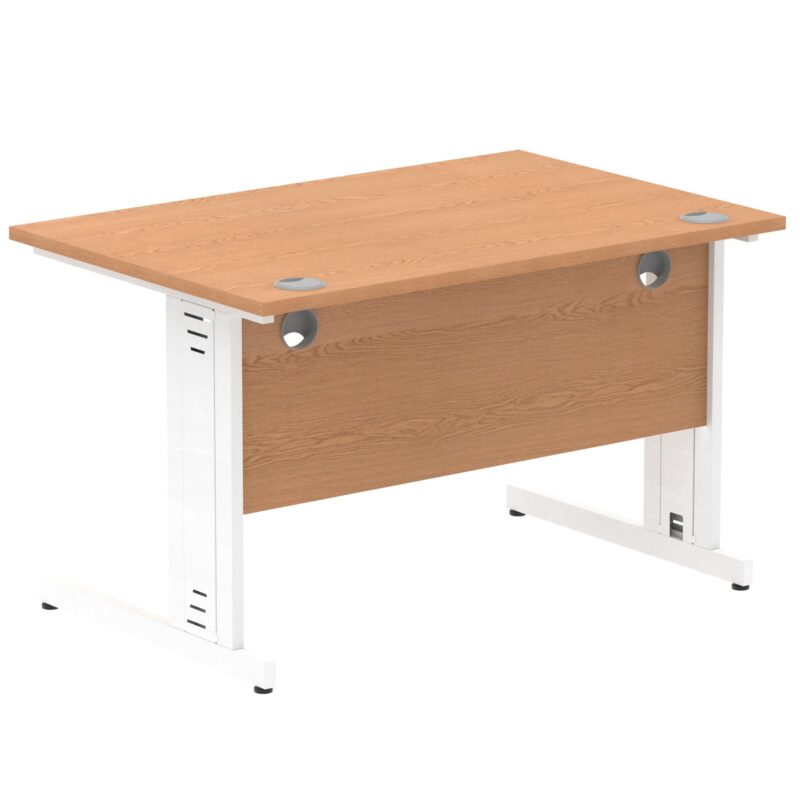 Impulse 1200mm Straight Desk Cable Managed Leg - Image 101