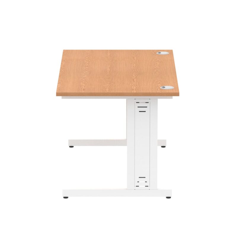Impulse 1400mm Straight Desk Cable Managed Leg - Image 102