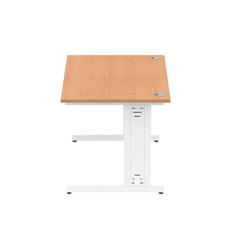 Impulse 1600mm Straight Desk Cable Managed Leg - Image 96
