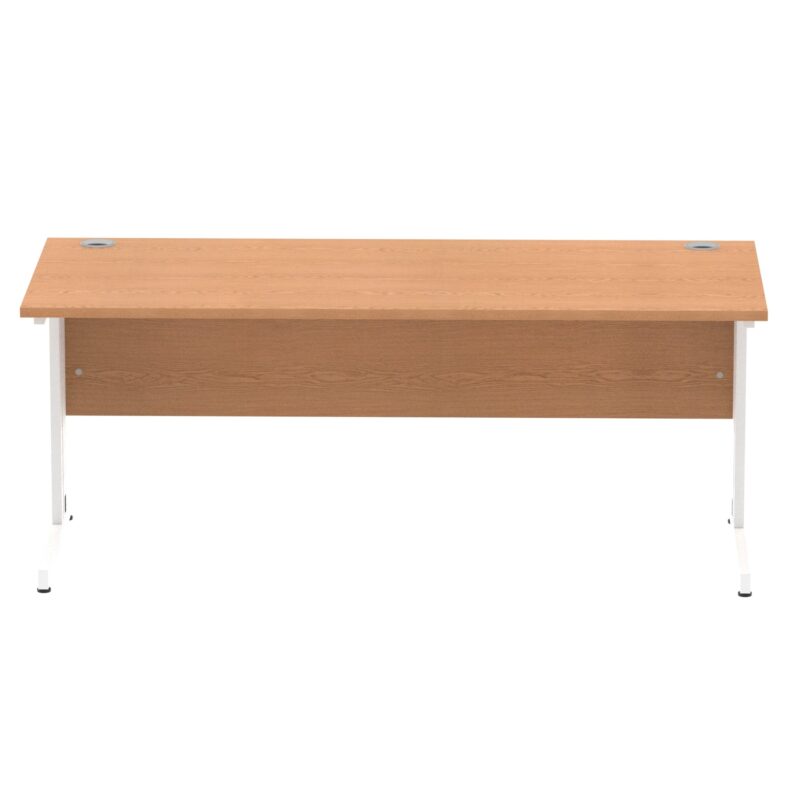 Impulse 1800mm Straight Desk Cable Managed Leg - Image 90