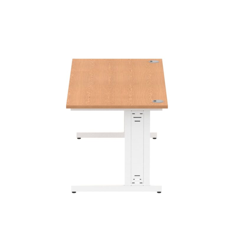 Impulse 1800mm Straight Desk Cable Managed Leg - Image 96