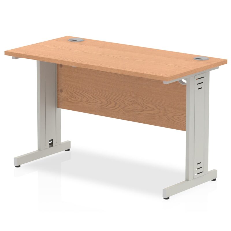 Impulse 1200mm Slimline Desk Cable Managed Leg - Image 7