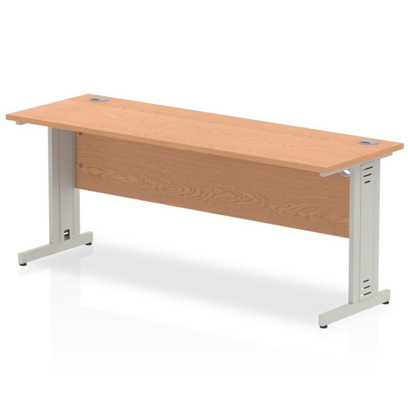 Impulse 1800mm Slimline Desk Cable Managed Leg - Image 7
