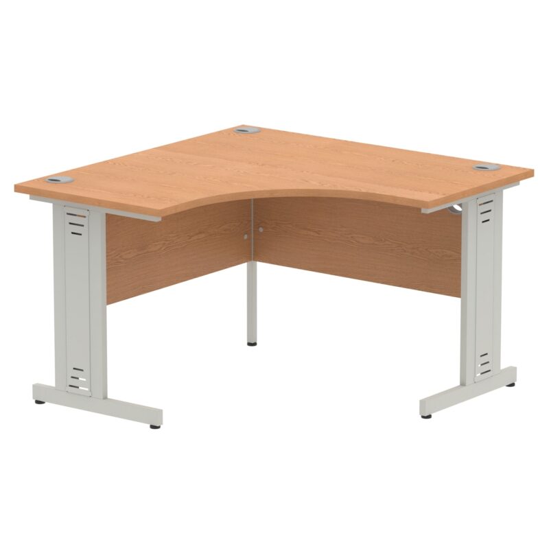 Impulse 1200mm Cable Managed Leg Corner Desk - Image 7
