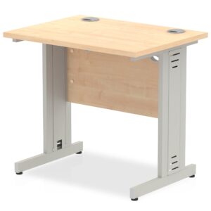 Impulse 800mm Slimline Desk Cable Managed Leg - Image 5