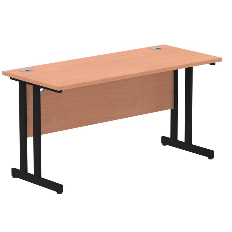 Impulse 1400mm Slimline Desk Cantilever Leg - Image 104