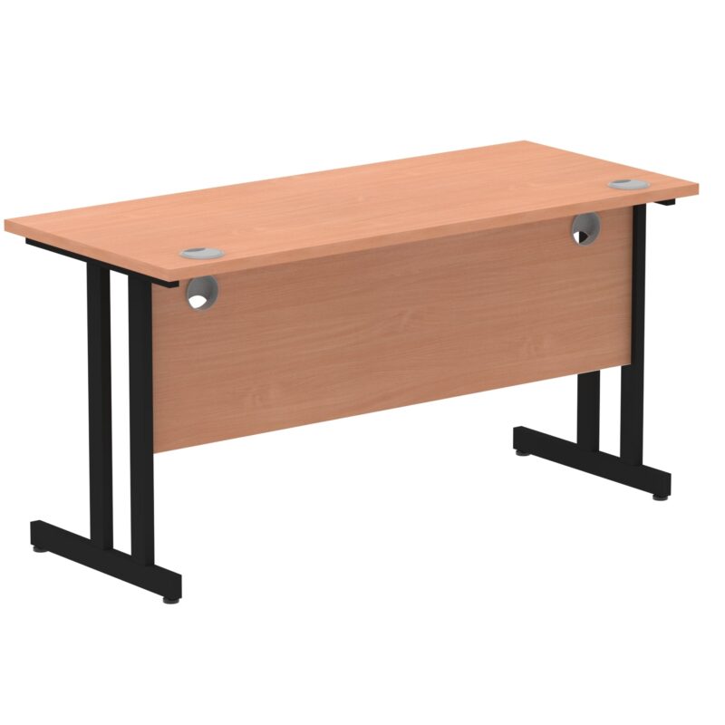 Impulse 1400mm Slimline Desk Cantilever Leg - Image 100