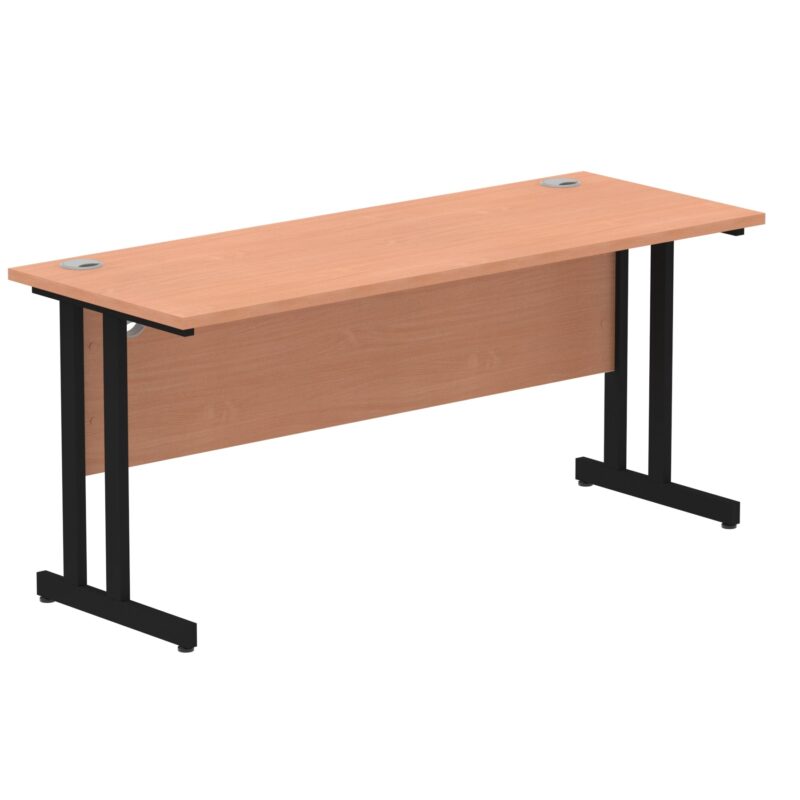 Impulse 1600mm Slimline Desk Cantilever Leg - Image 97